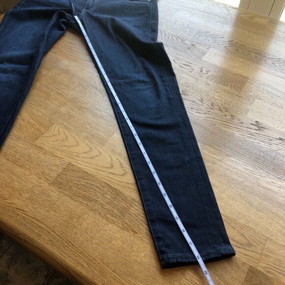 Adriano Goldschmied The Legging Ankle Jeans Dark Wash Size 29 Regular - Picture 10 of 10
